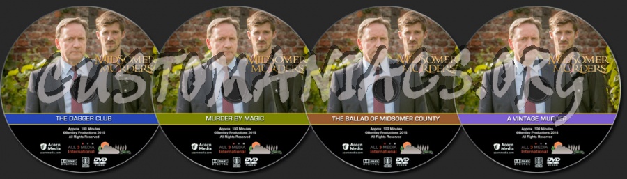 Midsomer Murders - Set 26 (Series 17) dvd label