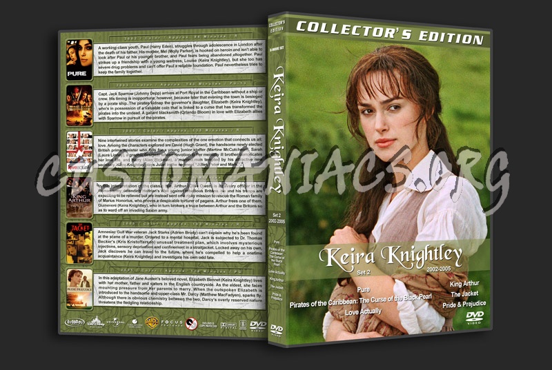 Keira Knightley Filmography - Set 2 (2002-2005) dvd cover