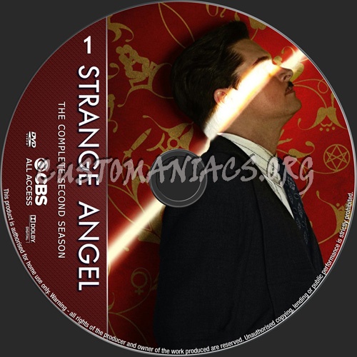 Strange Angel Season 2 dvd label