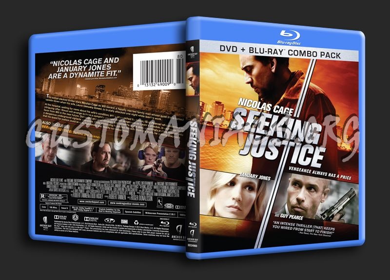 Seeking Justice blu-ray cover