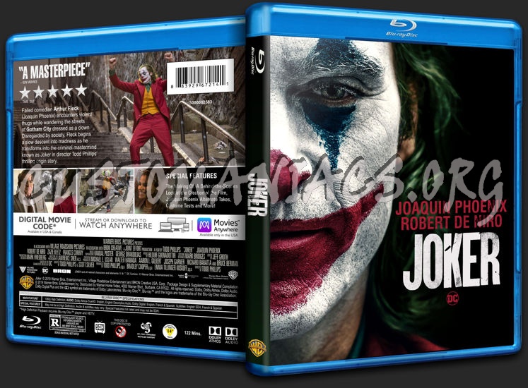 Joker (2019) - Custom Criterion Collection Cover