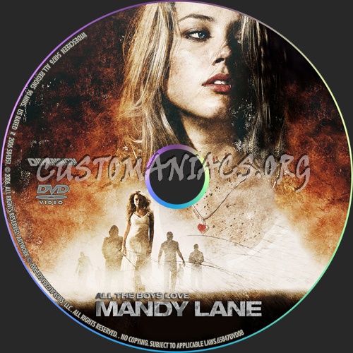 All the Boys Love Mandy Lane dvd label