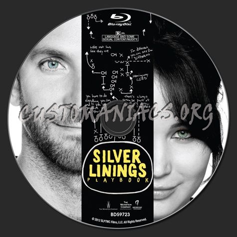 Silver Linings Playbook blu-ray label