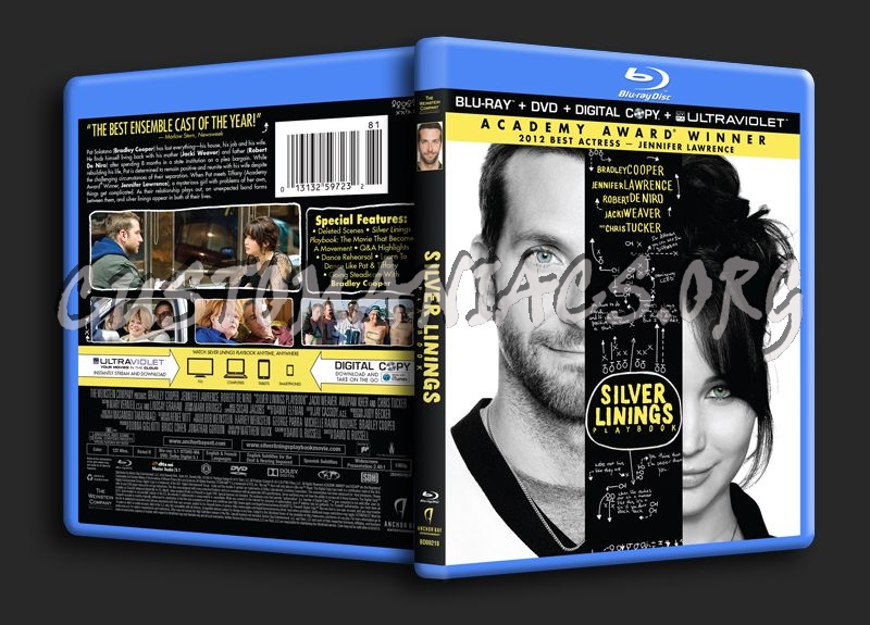 Silver Linings Playbook blu-ray cover