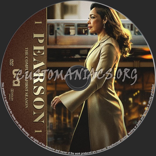 Pearson Season 1 dvd label