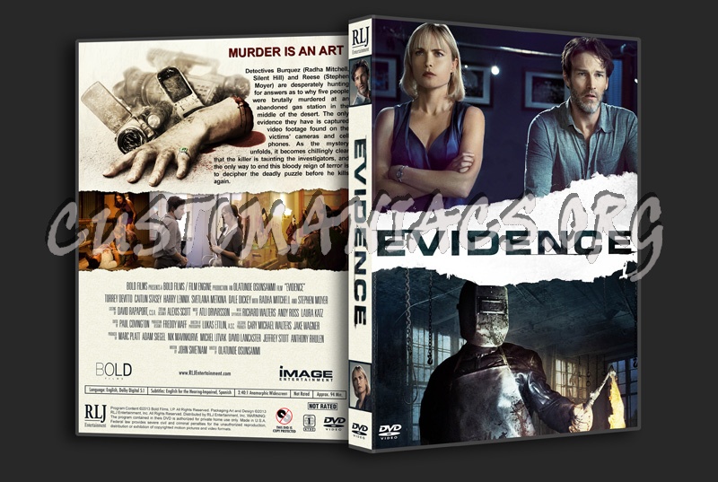 Evidence dvd cover