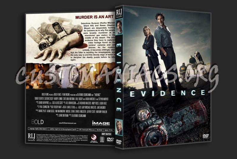 Evidence dvd cover