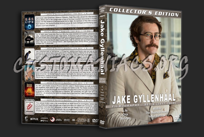 Jake Gyllenhaal Filmography - Set 6 (2017-2019) dvd cover