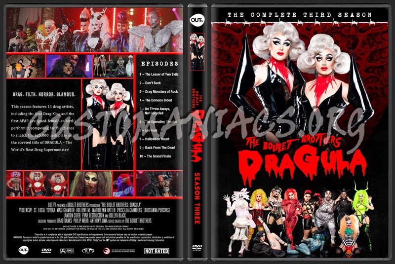 Dragula - Season 3 dvd cover