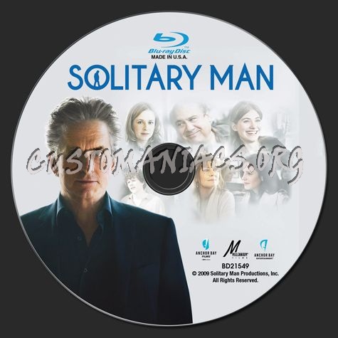 Solitary Man blu-ray label