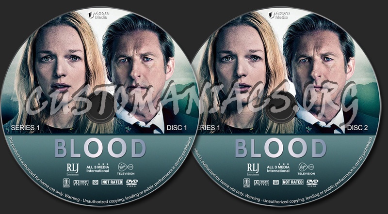 Blood - Series 1 dvd label