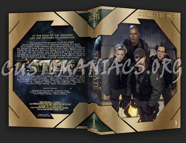 Stargate SG-1 dvd cover