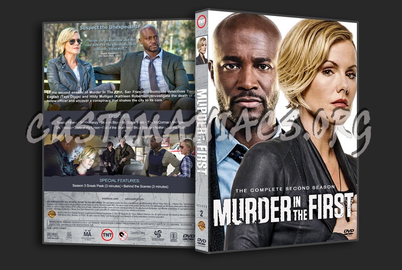 Murder in the First - Season 2 dvd cover