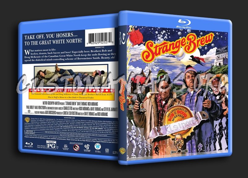 Strange Brew blu-ray cover