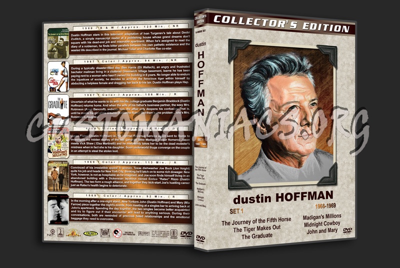 Dustin Hoffman Film Collection - Set 1 (1966-1969) dvd cover