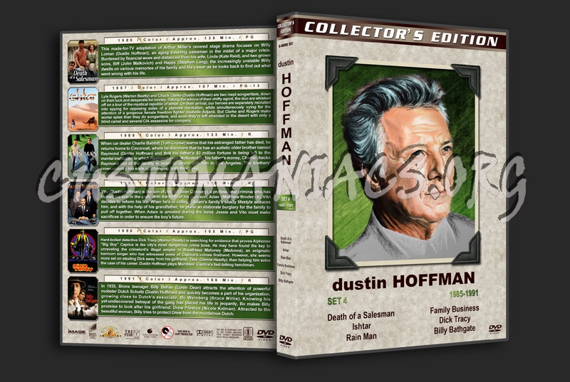 Dustin Hoffman Film Collection - Set 4 (1985-1991) dvd cover