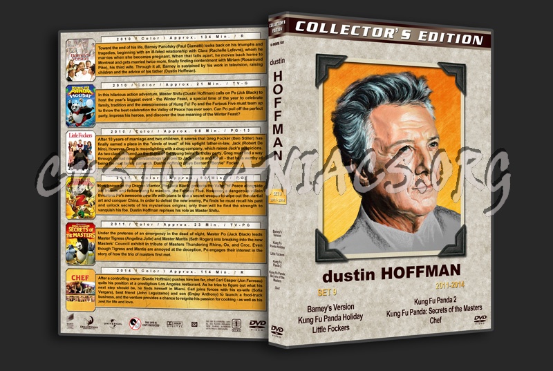 Dustin Hoffman Film Collection - Set 9 (2011-2014) dvd cover