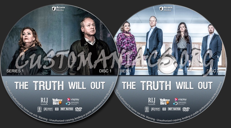 The Truth Will Out - Series 1 dvd label