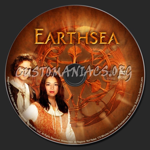 Earthsea dvd label