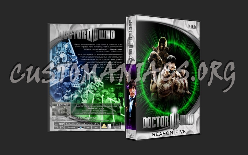 Doctor Who - The spanning collection dvd cover