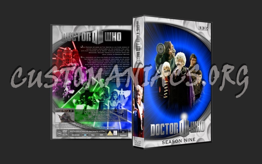 Doctor Who - The spanning collection dvd cover