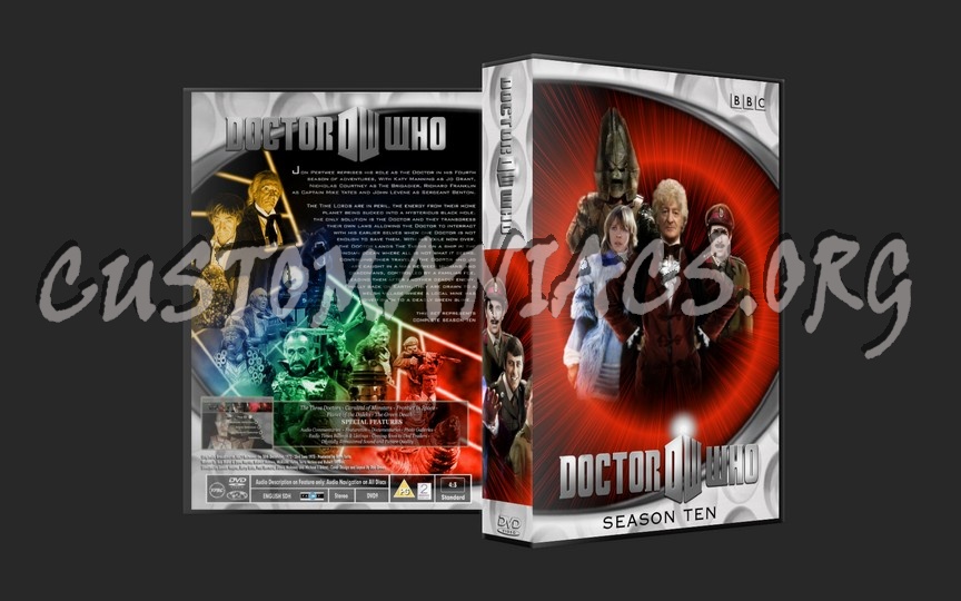 Doctor Who - The spanning collection dvd cover