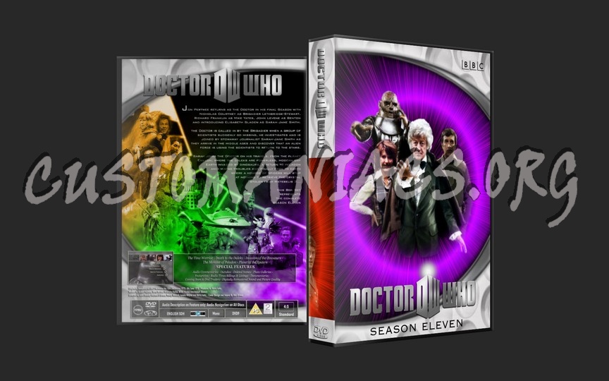 Doctor Who - The spanning collection dvd cover