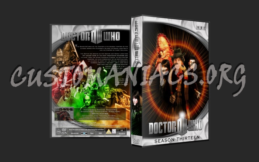 Doctor Who - The spanning collection dvd cover