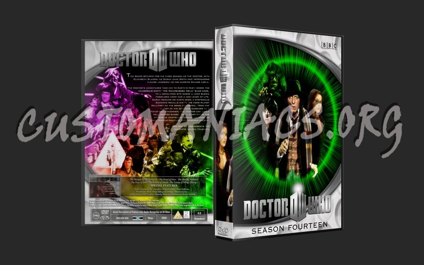 Doctor Who - The spanning collection dvd cover