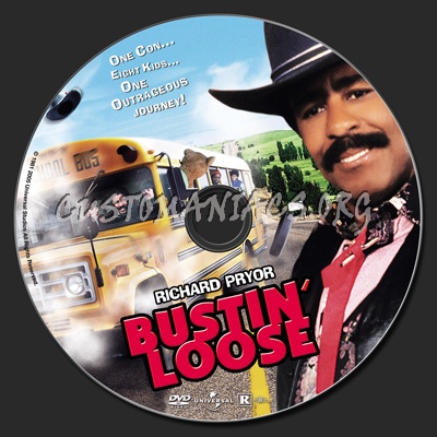 Bustin' Loose (1981) dvd label