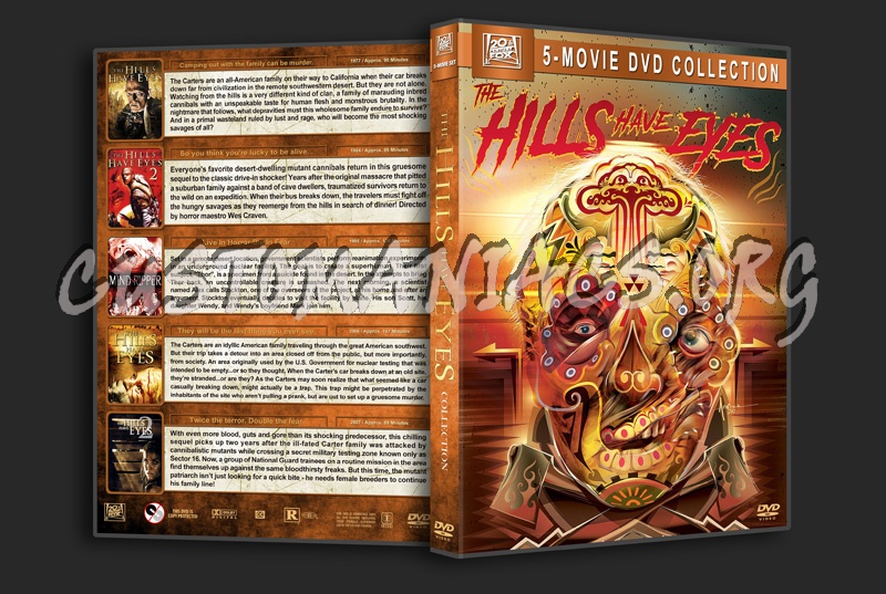 The Hills Have Eyes Collection dvd cover DVD Covers Labels by