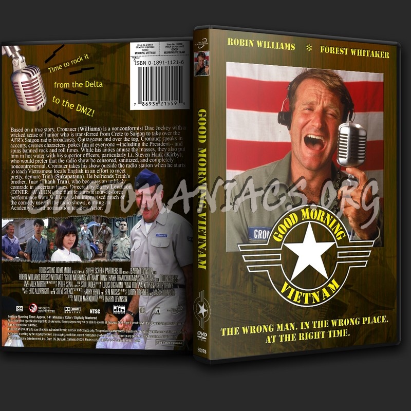 Good Morning Vietnam dvd cover