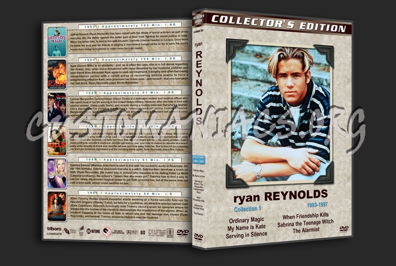 Ryan Reynolds Filmography - Collection 1 (1993-1997) dvd cover