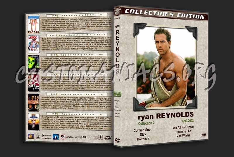 Ryan Reynolds Filmography - Collection 2 (1999-2002) dvd cover