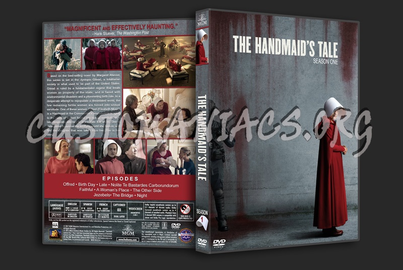 The Handmaids Tale - Seasons 1 - 3 dvd cover