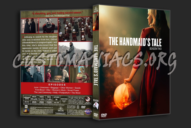 The Handmaids Tale - Seasons 1 - 3 dvd cover