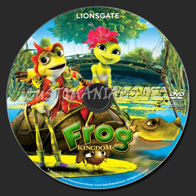 Frog Kingdom dvd label