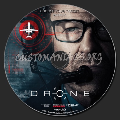 Drone (2017) blu-ray label