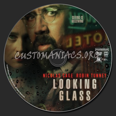 Looking Glass dvd label