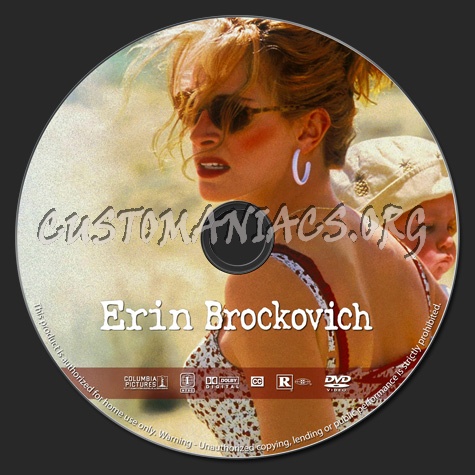 Erin Brockovich dvd label