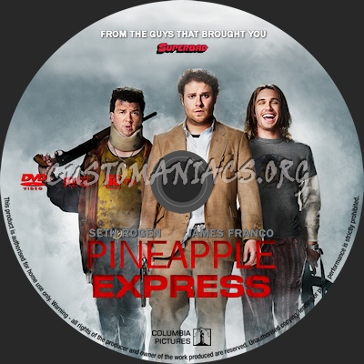 Pineapple Express dvd label