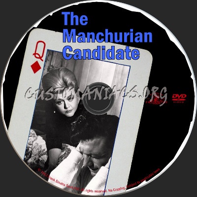 The Manchurian Candidate dvd label