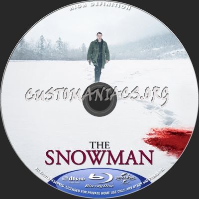 The Snowman blu-ray label