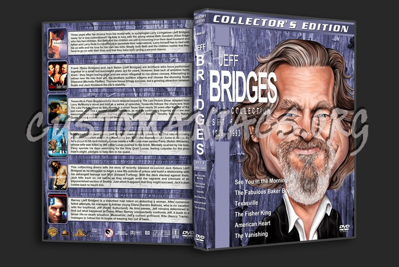 Jeff Bridges Filmography - Set 6 (1989-1993) dvd cover