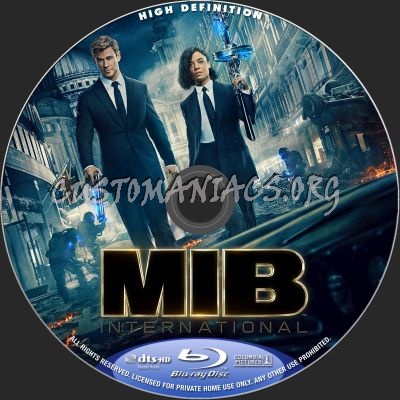 MIB International blu-ray label