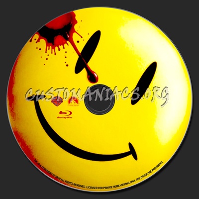 Watchmen blu-ray label