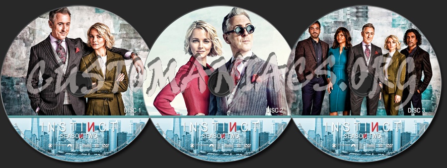 Instinct - Season 2 dvd label