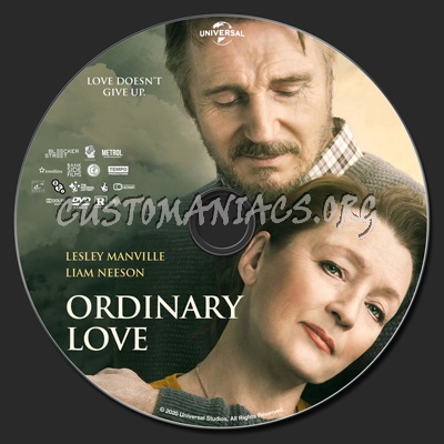 Ordinary Love dvd label