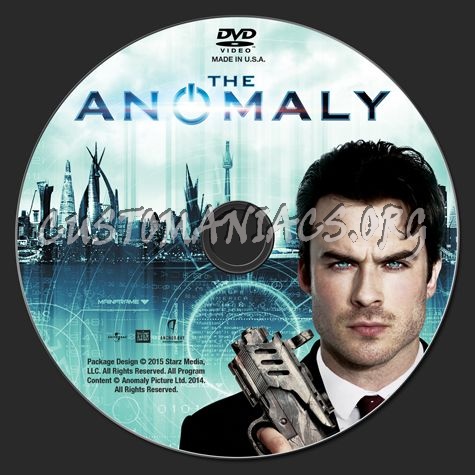 The Anomaly dvd label