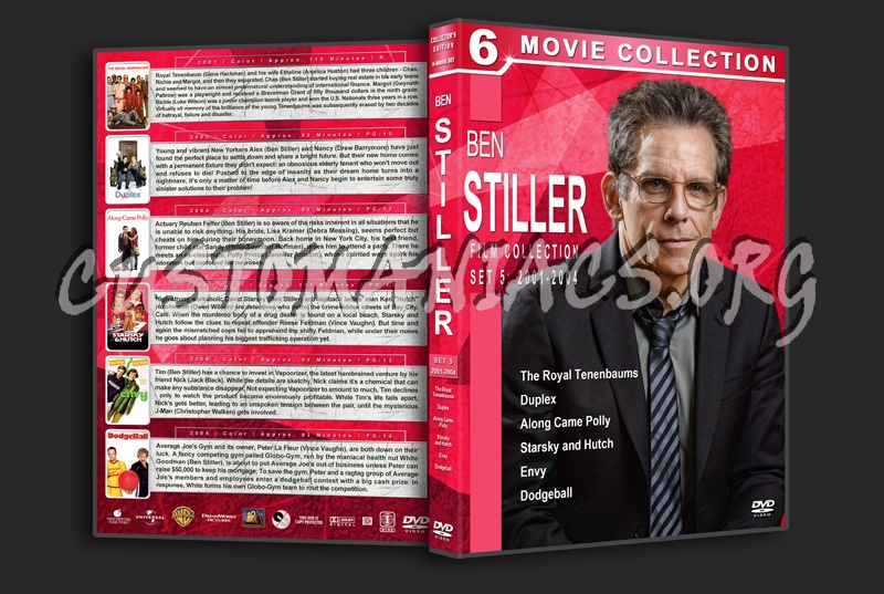 Ben Stiller Film Collection - Set 5 (2001-2004) dvd cover